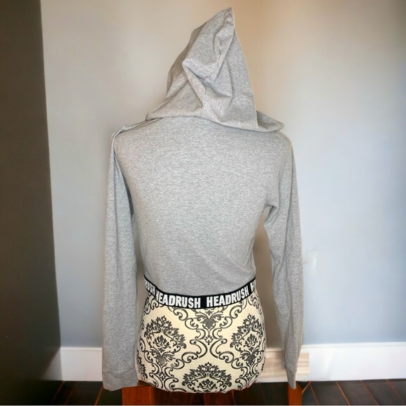 HEADRUSH Women’s Long Sleeve Crop with Front tie- XSmall - Picture 2 of 5